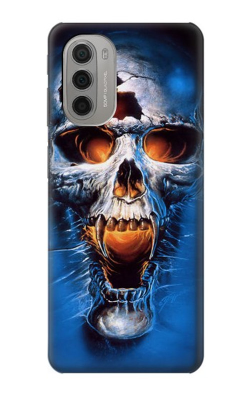 S1462 Vampire Skull Case Cover Custodia per Motorola Moto G51 5G