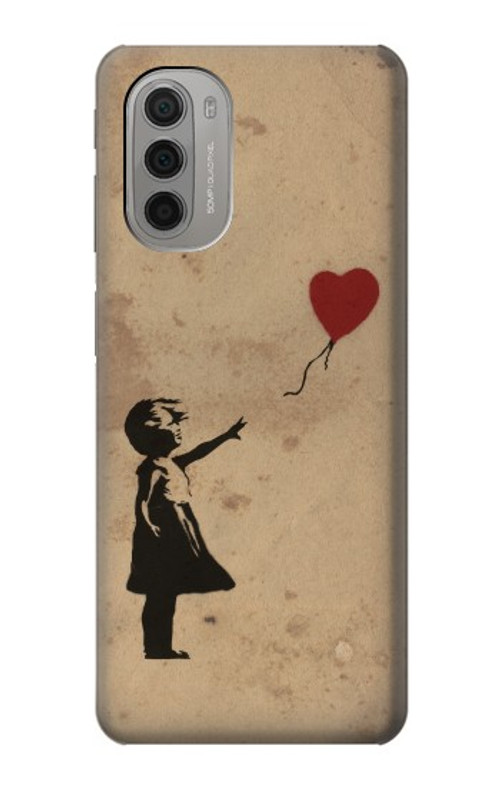 S3170 Girl Heart Out of Reach Case Cover Custodia per Motorola Moto G51 5G
