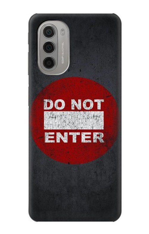 S3683 Do Not Enter Case Cover Custodia per Motorola Moto G51 5G