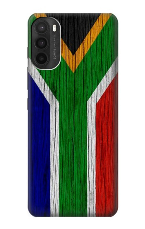 S3464 South Africa Flag Case Cover Custodia per Motorola Moto G71 5G