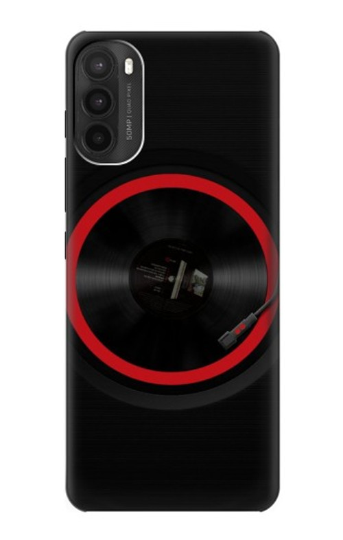S3531 Spinning Record Player Case Cover Custodia per Motorola Moto G71 5G