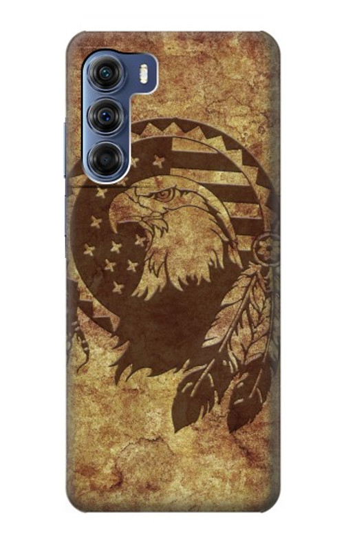 S3378 Native American Case Cover Custodia per Motorola Edge S30