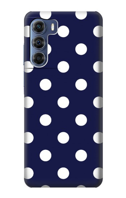 S3533 Blue Polka Dot Case Cover Custodia per Motorola Edge S30