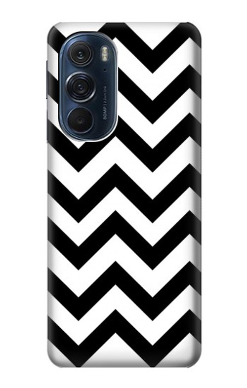 S1613 Chevron Zigzag Case Cover Custodia per Motorola Edge X30