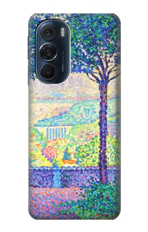 S3349 Paul Signac Terrace of Meudon Case Cover Custodia per Motorola Edge X30