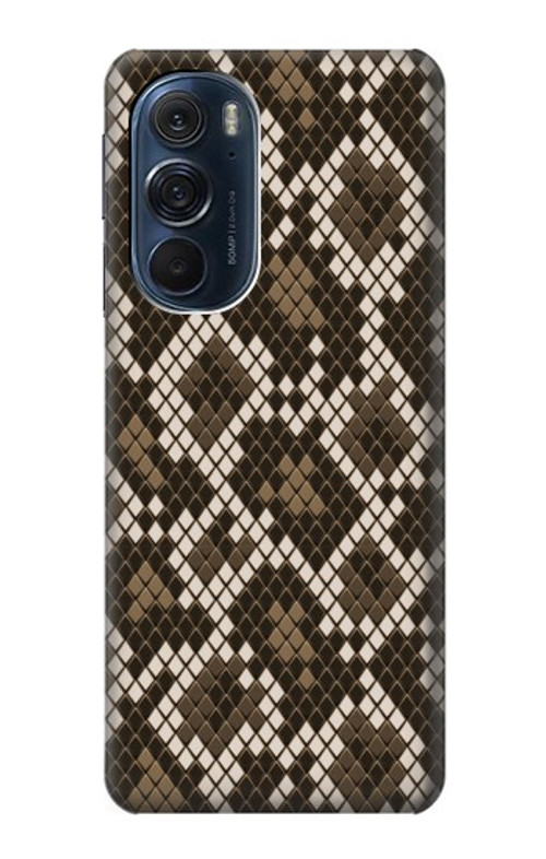 S3389 Seamless Snake Skin Pattern Graphic Case Cover Custodia per Motorola Edge X30