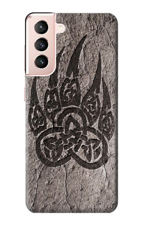 S3832 Viking Norse Bear Paw Berserkers Rock Case Cover Custodia per Samsung Galaxy S21 5G