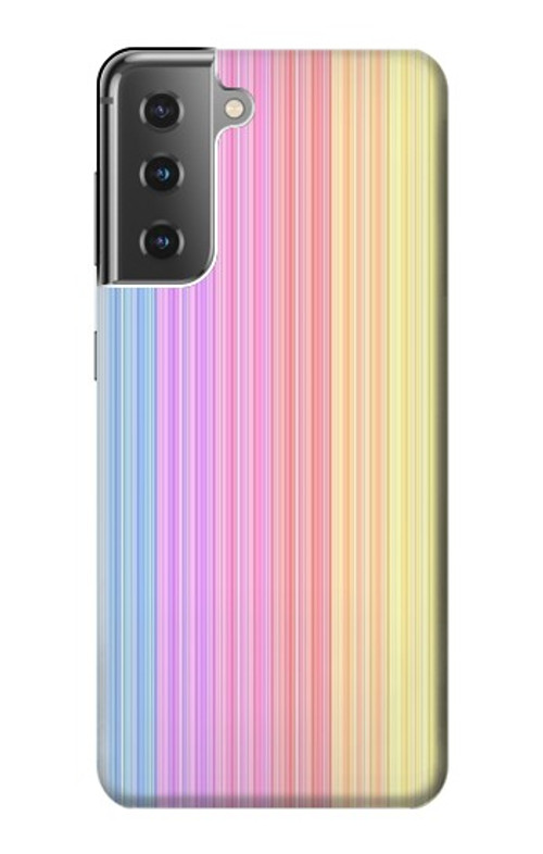S3849 Colorful Vertical Colors Case Cover Custodia per Samsung Galaxy S21 Plus 5G, Galaxy S21+ 5G