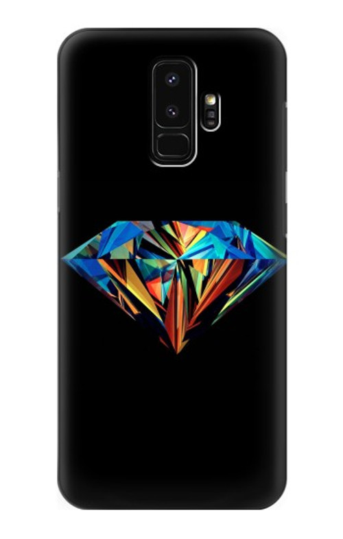 S3842 Abstract Colorful Diamond Case Cover Custodia per Samsung Galaxy S9 Plus