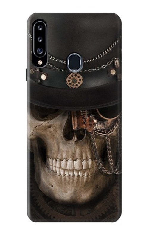 S3852 Steampunk Skull Case Cover Custodia per Samsung Galaxy A20s