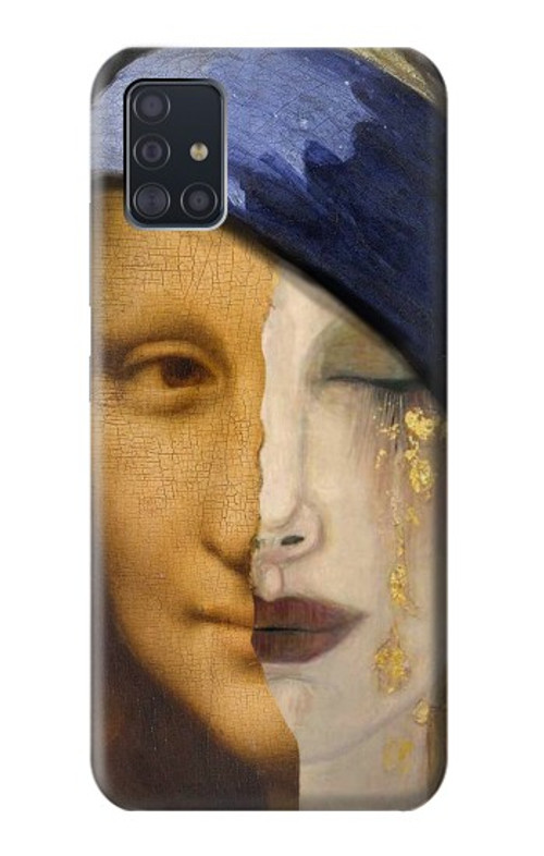 S3853 Mona Lisa Gustav Klimt Vermeer Case Cover Custodia per Samsung Galaxy A51 5G