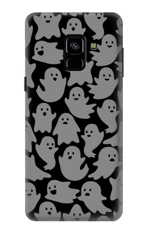 S3835 Cute Ghost Pattern Case Cover Custodia per Samsung Galaxy A8 (2018)