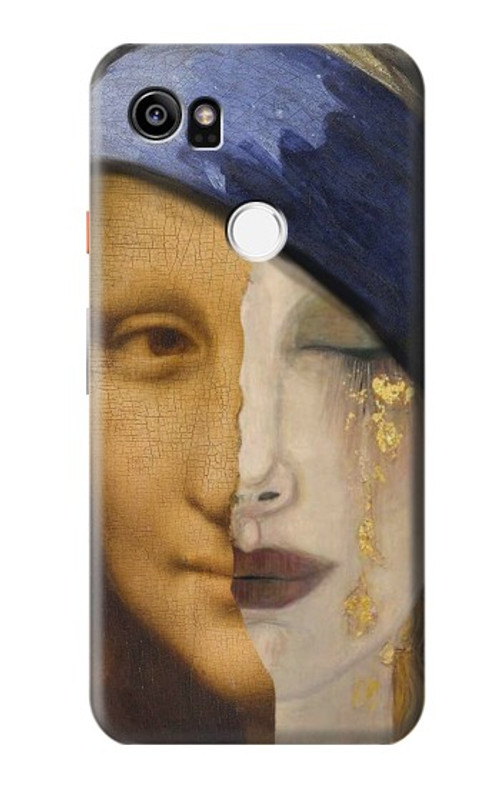 S3853 Mona Lisa Gustav Klimt Vermeer Case Cover Custodia per Google Pixel 2 XL