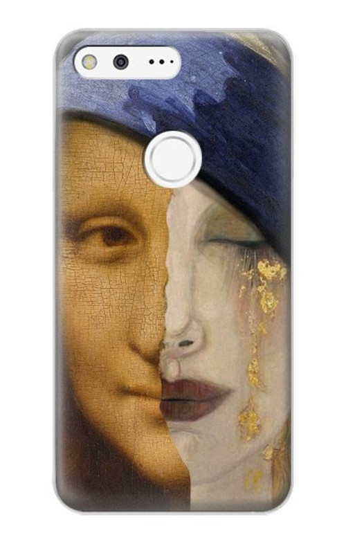 S3853 Mona Lisa Gustav Klimt Vermeer Case Cover Custodia per Google Pixel XL