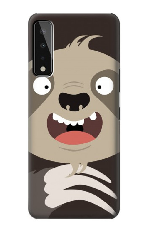 S3855 Sloth Face Cartoon Case Cover Custodia per LG Stylo 7 5G