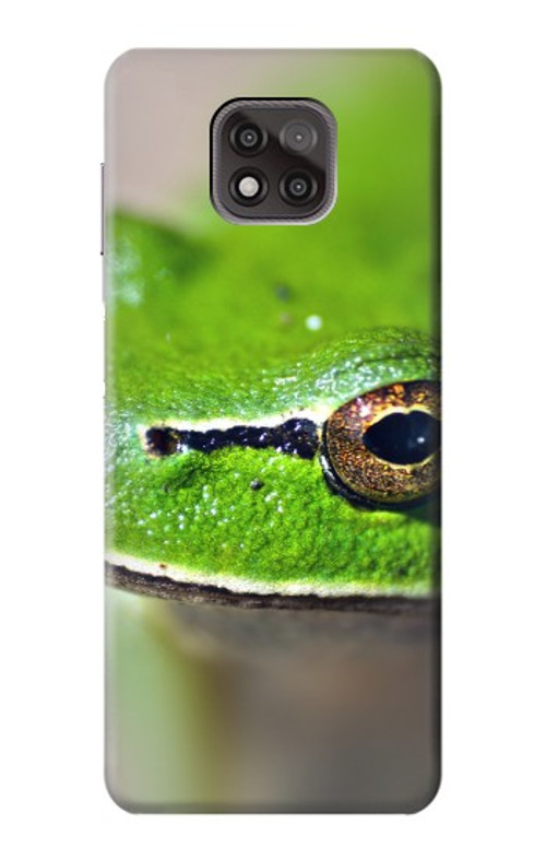 S3845 Green frog Case Cover Custodia per Motorola Moto G Power (2021)