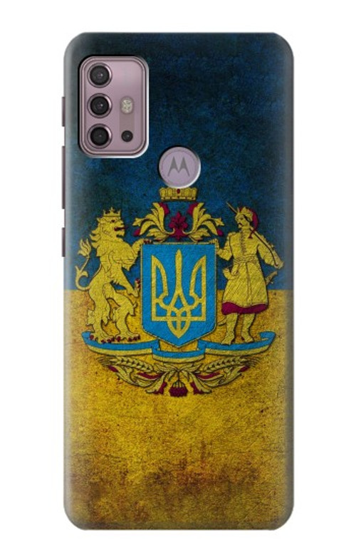 S3858 Ukraine Vintage Flag Case Cover Custodia per Motorola Moto G30, G20, G10