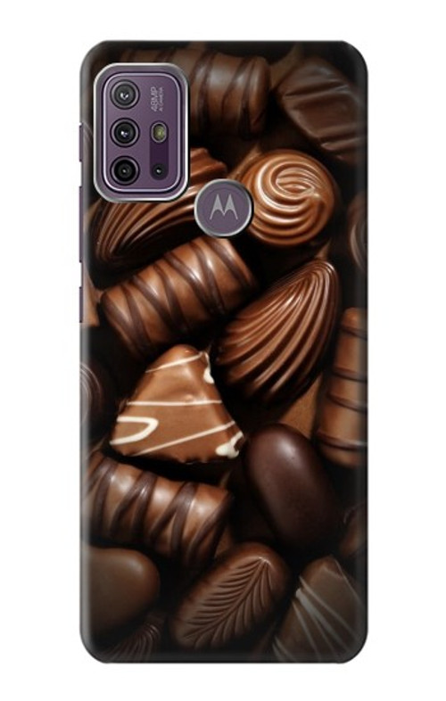 S3840 Dark Chocolate Milk Chocolate Lovers Case Cover Custodia per Motorola Moto G10 Power