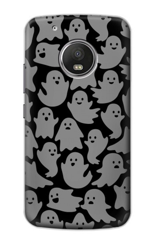 S3835 Cute Ghost Pattern Case Cover Custodia per Motorola Moto G5 Plus