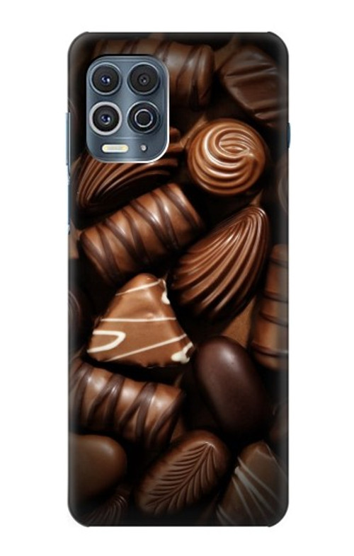 S3840 Dark Chocolate Milk Chocolate Lovers Case Cover Custodia per Motorola Edge S