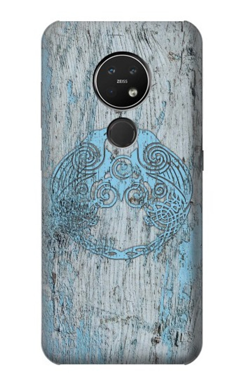 S3829 Huginn And Muninn Twin Ravens Norse Case Cover Custodia per Nokia 7.2