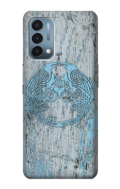 S3829 Huginn And Muninn Twin Ravens Norse Case Cover Custodia per OnePlus Nord N200 5G