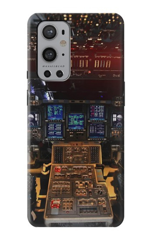 S3836 Airplane Cockpit Case Cover Custodia per OnePlus 9 Pro