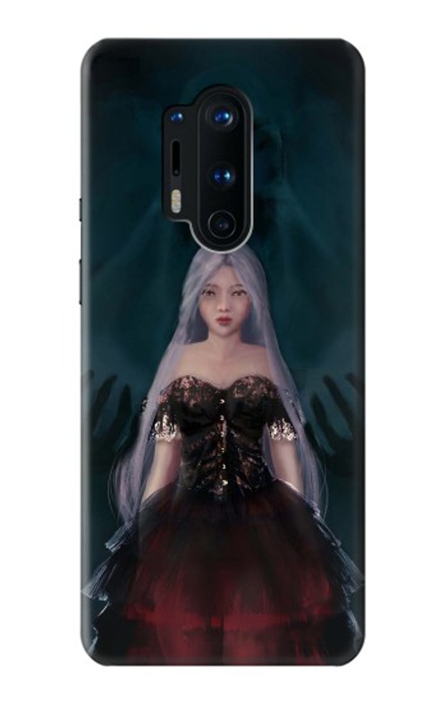 S3847 Lilith Devil Bride Gothic Girl Skull Grim Reaper Case Cover Custodia per OnePlus 8 Pro