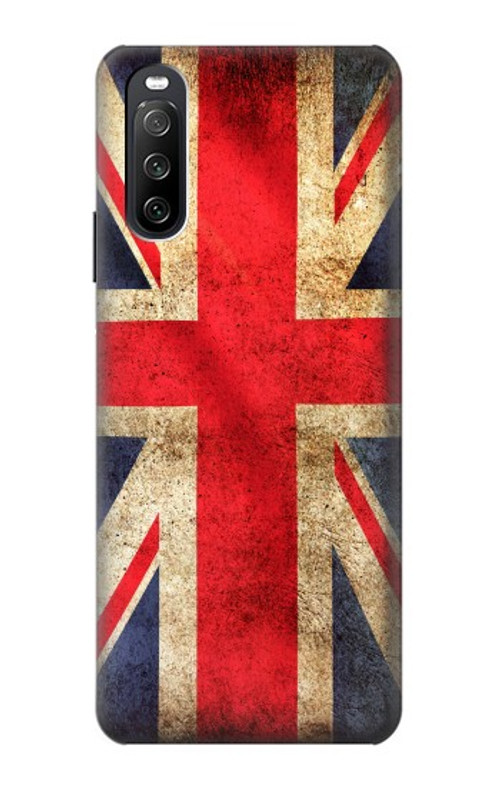 S2303 British UK Vintage Flag Case Cover Custodia per Sony Xperia 10 III Lite