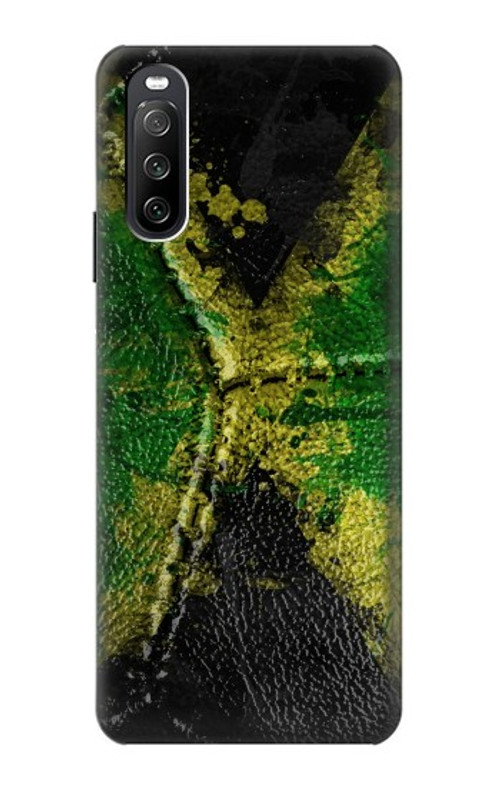 S3319 Jamaica Flag Vintage Football Graphic Case Cover Custodia per Sony Xperia 10 III Lite