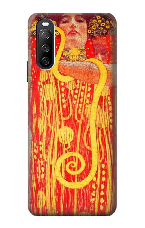 S3352 Gustav Klimt Medicine Case Cover Custodia per Sony Xperia 10 III Lite