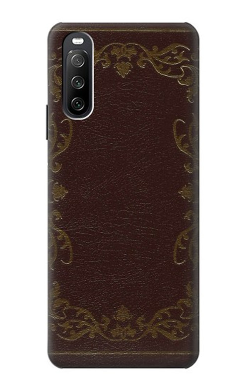 S3553 Vintage Book Cover Case Cover Custodia per Sony Xperia 10 III Lite