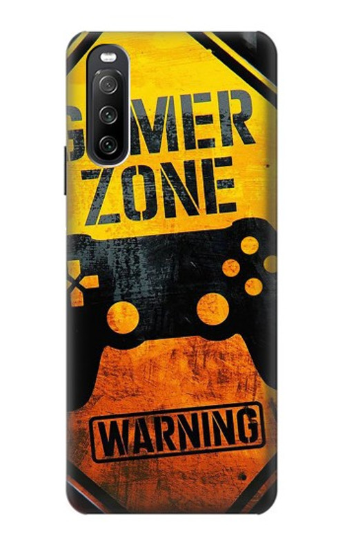 S3690 Gamer Zone Case Cover Custodia per Sony Xperia 10 III Lite