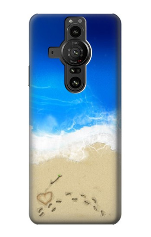 S0912 Relax Beach Case Cover Custodia per Sony Xperia Pro-I
