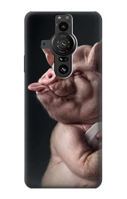 S1273 Crazy Pig Case Cover Custodia per Sony Xperia Pro-I S1273 Crazy Pig Case Cover Custodia per Sony Xperia Pro-I