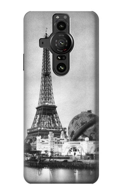 S2350 Old Paris Eiffel Tower Case Cover Custodia per Sony Xperia Pro-I S2350 Old Paris Eiffel Tower Case Cover Custodia per Sony Xperia Pro-I
