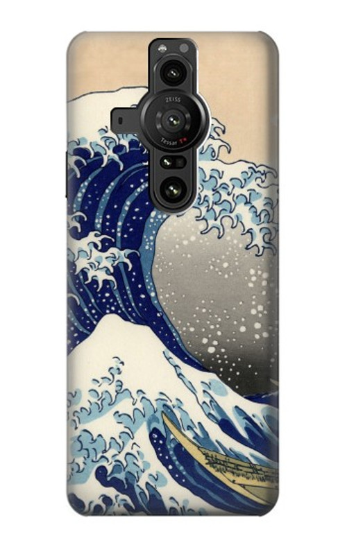 S2389 Hokusai The Great Wave off Kanagawa Case Cover Custodia per Sony Xperia Pro-I S2389 Hokusai The Great Wave off Kanagawa Case Cover Custodia per Sony Xperia Pro-I