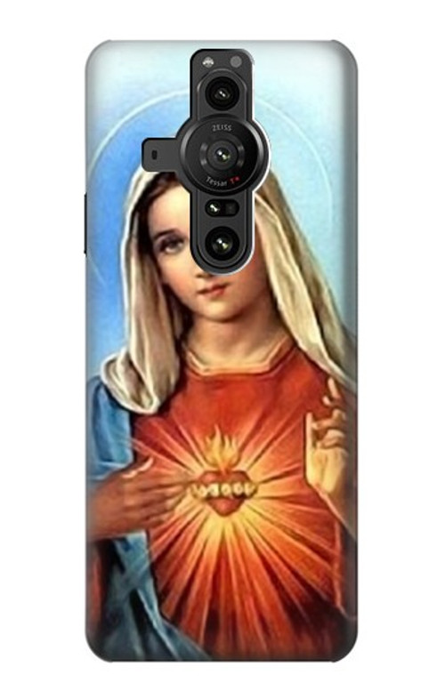 S2420 The Virgin Mary Santa Maria Case Cover Custodia per Sony Xperia Pro-I