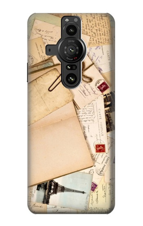 S3397 Postcards Memories Case Cover Custodia per Sony Xperia Pro-I