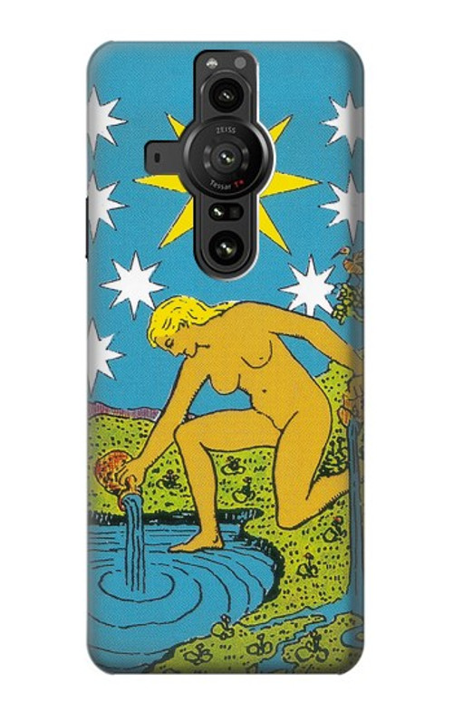 S3744 Tarot Card The Star Case Cover Custodia per Sony Xperia Pro-I