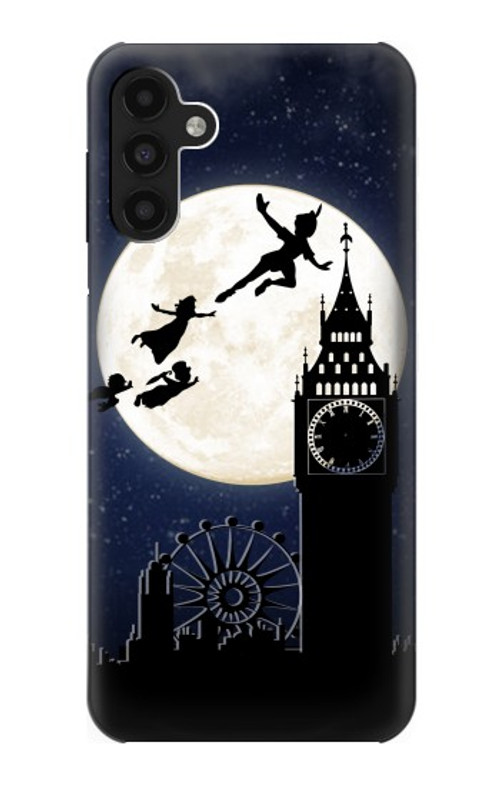 S3249 Peter Pan Fly Full Moon Night Case Cover Custodia per Samsung Galaxy A13 4G