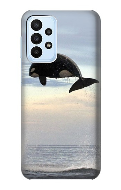 S1349 Killer whale Orca Case Cover Custodia per Samsung Galaxy A23