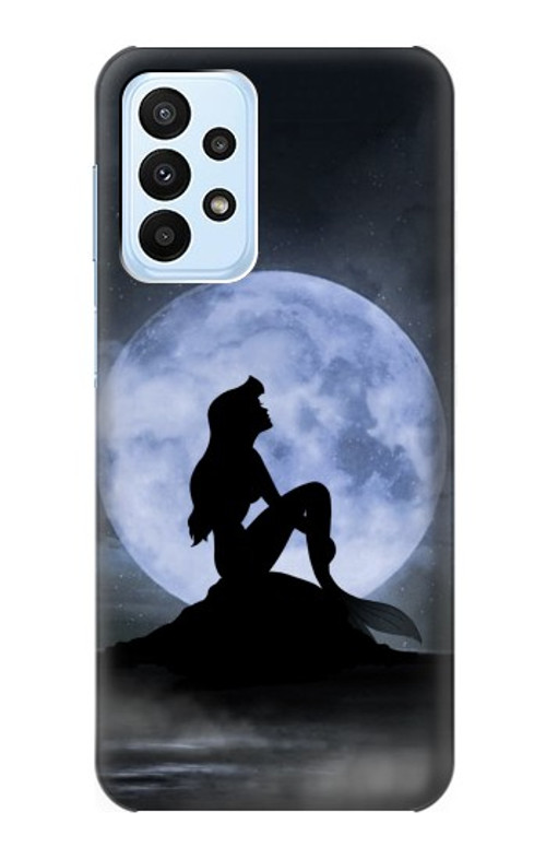 S2668 Mermaid Silhouette Moon Night Case Cover Custodia per Samsung Galaxy A23 S2668 Mermaid Silhouette Moon Night Case Cover Custodia per Samsung Galaxy A23