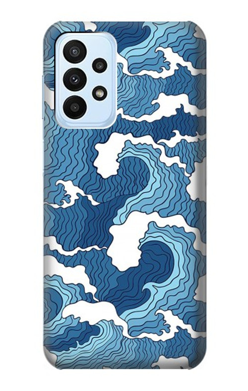 S3751 Wave Pattern Case Cover Custodia per Samsung Galaxy A23