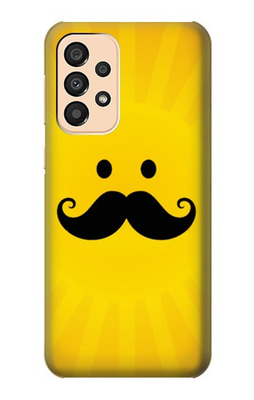 S1145 Yellow Mustache Sun Case Cover Custodia per Samsung Galaxy A33 5G S1145 Yellow Mustache Sun Case Cover Custodia per Samsung Galaxy A33 5G