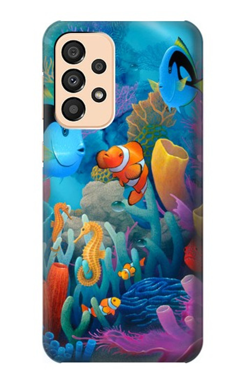 S3227 Underwater World Cartoon Case Cover Custodia per Samsung Galaxy A33 5G