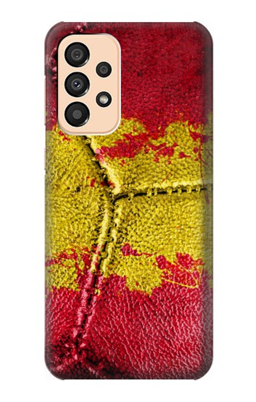 S3315 Spain Flag Vintage Football Graphic Case Cover Custodia per Samsung Galaxy A33 5G