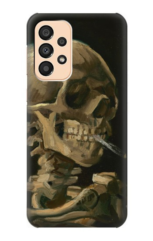 S3358 Vincent Van Gogh Skeleton Cigarette Case Cover Custodia per Samsung Galaxy A33 5G