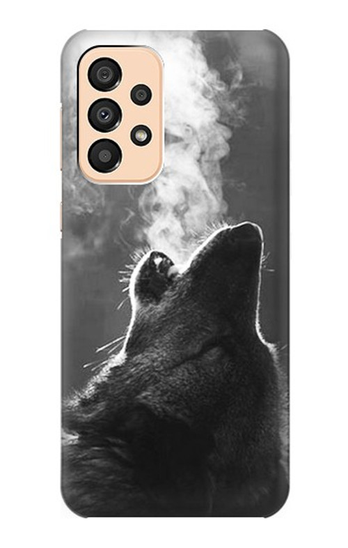 S3505 Wolf Howling Case Cover Custodia per Samsung Galaxy A33 5G