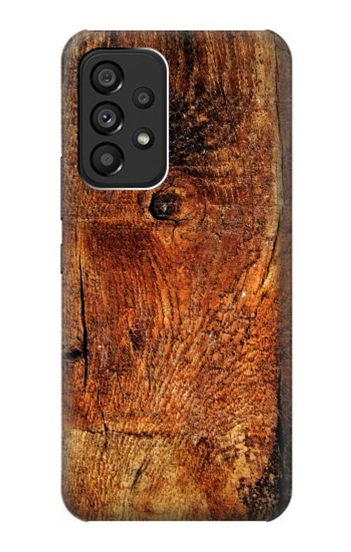 S1140 Wood Skin Graphic Case Cover Custodia per Samsung Galaxy A53 5G